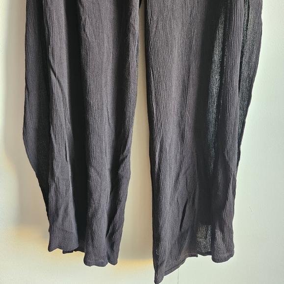 Kona Sol Tie-Front Slit-Leg Pants in Women's M - Picture 2 of 13
